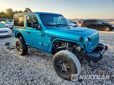Czwarte zdjęcie samochodu z boku: 2019 JEEP WRANGLER SPORT VIN:1C4GJXAG3KW667791 - miniatura