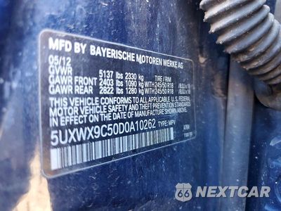 Zdjęcie 13 z 13 samochodu: 2013 BMW X3 XDRIVE28I VIN:5UXWX9C50D0A10262 - miniatura