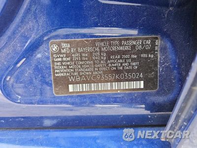 Zdjęcie 12 z 12 samochodu: 2007 BMW 328 XI VIN:WBAVC93557K035024 - miniatura