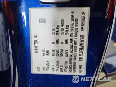 Zdjęcie 13 z 13 samochodu: 2022 TESLA MODEL 3 VIN:5YJ3E1EA7NF371851 - miniatura