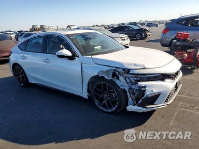 Czwarte zdjęcie samochodu z boku: 2023 HONDA CIVIC SPORT TOURING VIN:19XFL1H86PE007876 - miniatura
