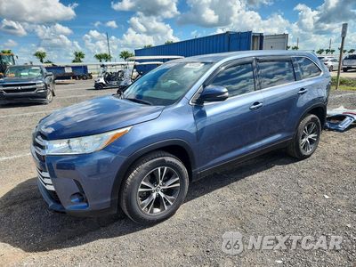 2019 TOYOTA HIGHLANDER LE 5TDZARFH7KS046611 - główne zdjęcie licytacji z USA - miniatura