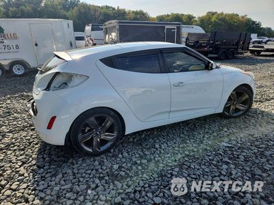 Trzecie zdjęcie samochodu z tyłu: 2012 HYUNDAI VELOSTER BASE VIN:KMHTC6AD4CU048540 - miniatura