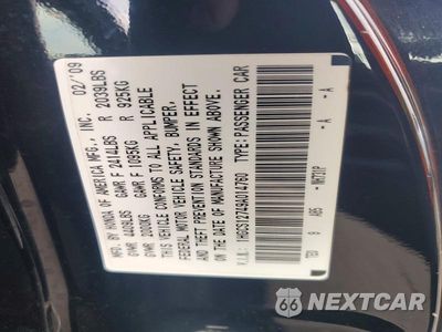Zdjęcie 13 z 13 samochodu: 2009 HONDA ACCORD VIN:1HGCS12749A014760 - miniatura