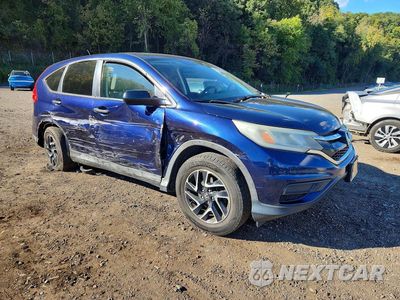 Czwarte zdjęcie samochodu z boku: 2016 HONDA CR-V SE VIN:5J6RM4H41GL037989 - miniatura