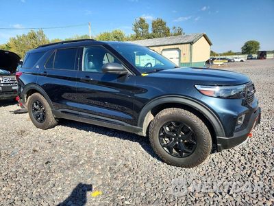 Czwarte zdjęcie samochodu z boku: 2022 FORD EXPLORER TIMBERLINE VIN:1FMSK8JH8NGA43856 - miniatura