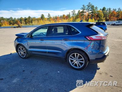 Drugie zdjęcie samochodu z przodu: 2019 FORD EDGE TITANIUM VIN:2FMPK4K98KBB87366 - miniatura