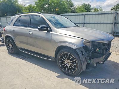 Czwarte zdjęcie samochodu z boku: 2021 MERCEDES-BENZ GLE 350 VIN:4JGFB4JB9MA369138 - miniatura