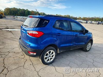 Trzecie zdjęcie samochodu z tyłu: 2018 FORD ECOSPORT SE VIN:MAJ6P1UL2JC195220 - miniatura