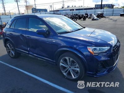 Czwarte zdjęcie samochodu z boku: 2021 AUDI Q3 PREMIUM S LINE 45 VIN:WA1DECF37M1019449 - miniatura