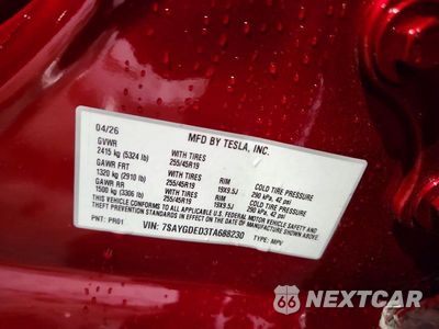 Zdjęcie 13 z 13 samochodu: 2026 TESLA MODEL Y VIN:7SAYGDED3TA688230 - miniatura