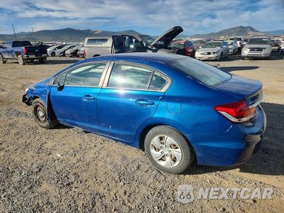 Drugie zdjęcie samochodu z przodu: 2014 HONDA CIVIC LX VIN:19XFB2F57EE259005 - miniatura