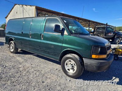 Czwarte zdjęcie samochodu z boku: 2014 CHEVROLET EXPRESS 3500 CARGO DELIVERY VAN VIN:1GCZGUCB2E1191459 - miniatura