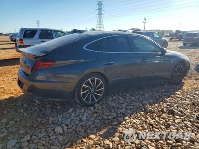 Trzecie zdjęcie samochodu z tyłu: 2021 HYUNDAI SONATA LIMITED VIN:5NPEH4J25MH078630 - miniatura