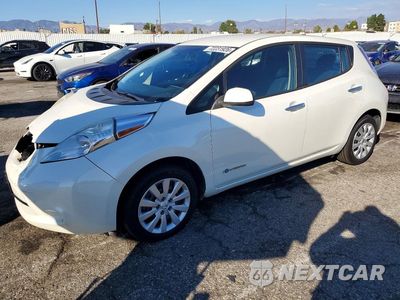 2015 NISSAN LEAF S 1N4AZ0CP2FC316676 - główne zdjęcie licytacji z USA - miniatura
