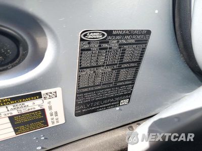Zdjęcie 12 z 12 samochodu: 2023 LAND ROVER RANGE ROVER VELAR R-DYNAMIC S VIN:SALYT2EU6PA365684 - miniatura