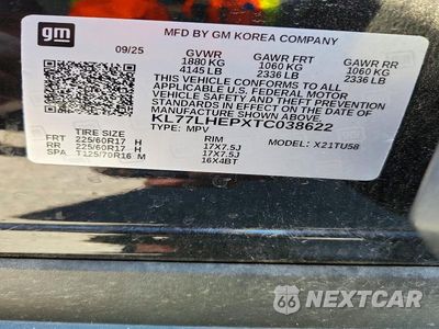 Zdjęcie 13 z 13 samochodu: 2026 CHEVROLET TRAX 1LT VIN:KL77LHEPXTC038622 - miniatura