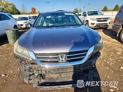 Piąte zdjęcie samochodu w środku: 2014 HONDA ACCORD EXL VIN:1HGCR2F89EA087038 - miniatura