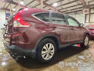 Trzecie zdjęcie samochodu z tyłu: 2014 HONDA CR-V EX VIN:5J6RM4H52EL115072 - miniatura