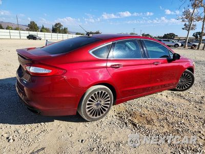 Trzecie zdjęcie samochodu z tyłu: 2016 FORD FUSION VIN:3FA6P0K91FR183599 - miniatura