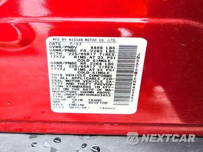 Zdjęcie 13 z 13 samochodu: 2017 NISSAN ROGUE SV VIN:JN8AT2MT0HW403453 - miniatura