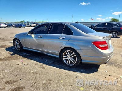 Drugie zdjęcie samochodu z przodu: 2012 MERCEDES-BENZ C 250 VIN:WDDGF4HB6CR202583 - miniatura