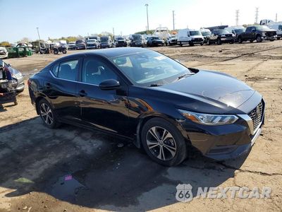 Czwarte zdjęcie samochodu z boku: 2021 NISSAN SENTRA SV VIN:3N1AB8CV5MY242785 - miniatura