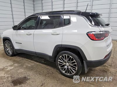 Drugie zdjęcie samochodu z przodu: 2023 JEEP COMPASS LIMITED VIN:3C4NJDCN2PT528637 - miniatura