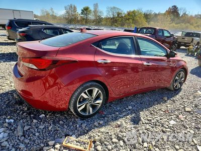 Trzecie zdjęcie samochodu z tyłu: 2015 HYUNDAI ELANTRA LIMITED VIN:KMHDH4AE7FU326273 - miniatura