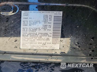 Zdjęcie 12 z 12 samochodu: 2019 NISSAN ROGUE SL VIN:5N1AT2MV3KC801788 - miniatura