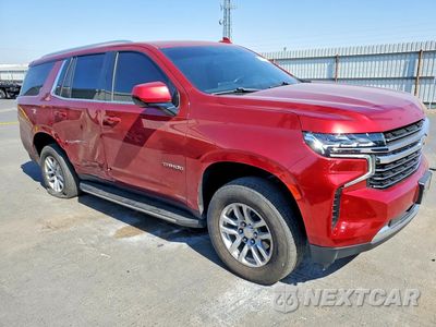 Czwarte zdjęcie samochodu z boku: 2022 CHEVROLET TAHOE K1500 LT VIN:1GNSKNKD9NR336451 - miniatura