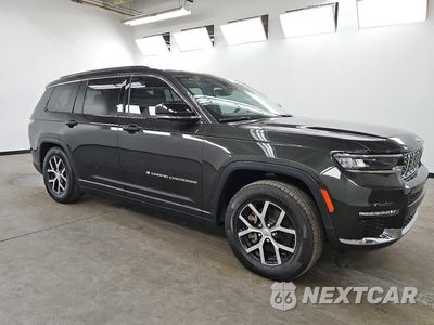 Czwarte zdjęcie samochodu z boku: 2023 JEEP GRAND CHEROKEE L LIMITED VIN:1C4RJKBGXP8752293 - miniatura