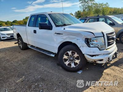 Czwarte zdjęcie samochodu z boku: 2013 FORD F150 SUPER CAB VIN:1FTFX1EF4DFA01051 - miniatura