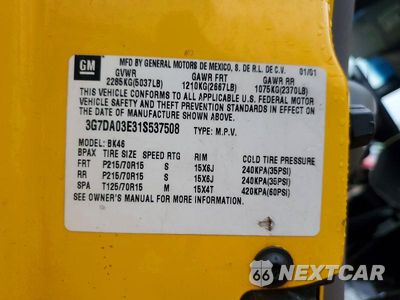Zdjęcie 14 z 14 samochodu: 2001 PONTIAC AZTEK VIN:3G7DA03E31S537508 - miniatura