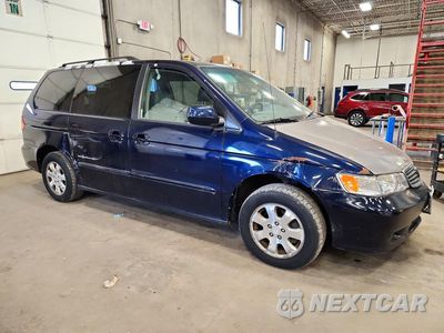 Czwarte zdjęcie samochodu z boku: 2004 HONDA ODYSSEY EXL VIN:5FNRL18084B063508 - miniatura