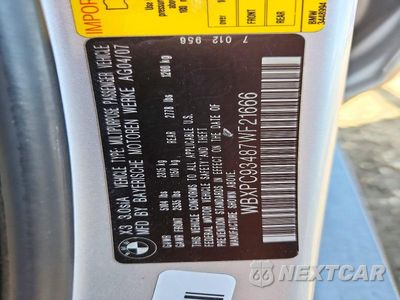 Zdjęcie 13 z 13 samochodu: 2007 BMW X3 3.0SI VIN:WBXPC93487WF21666 - miniatura