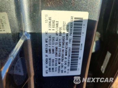 Zdjęcie 12 z 12 samochodu: 2016 ACURA TLX VIN:19UUB1F37GA005947 - miniatura