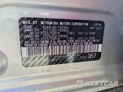 Zdjęcie 14 z 14 samochodu: 2023 MITSUBISHI OUTLANDER SPORT S/SE VIN:JA4ARUAU4PU013169 - miniatura