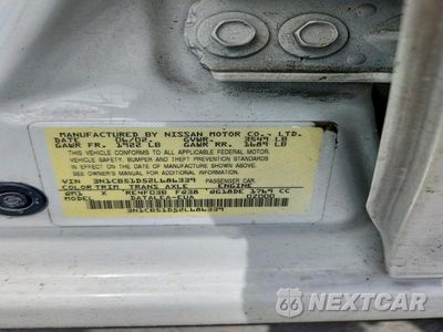 Zdjęcie 13 z 13 samochodu: 2002 NISSAN SENTRA XE VIN:3N1CB51D52L686339 - miniatura