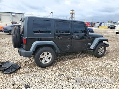 Trzecie zdjęcie samochodu z tyłu: 2010 JEEP WRANGLER UNLIMITED SPORT VIN:1J4BA3H16AL183628 - miniatura