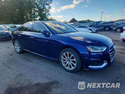 Czwarte zdjęcie samochodu z boku: 2021 AUDI A4 PREMIUM 40 VIN:WAUABAF47MN015955 - miniatura
