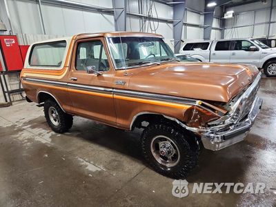 Czwarte zdjęcie samochodu z boku: 1978 FORD BRONCO CUSTOM VIN:U15HLBJ0570 - miniatura