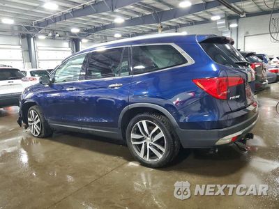 Drugie zdjęcie samochodu z przodu: 2017 HONDA PILOT ELITE VIN:5FNYF6H04HB042614 - miniatura