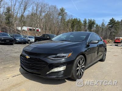 Drugie zdjęcie samochodu z przodu: 2019 CHEVROLET MALIBU LT VIN:1G1ZD5ST5KF135693 - miniatura