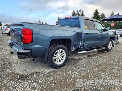 Trzecie zdjęcie samochodu z tyłu: 2014 CHEVROLET SILVERADO C1500 LT VIN:3GCPCREH9EG264541 - miniatura