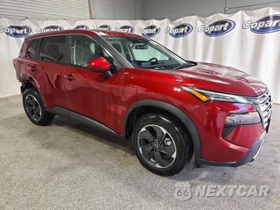 Czwarte zdjęcie samochodu z boku: 2025 NISSAN ROGUE SV VIN:5N1BT3BB4SC789816 - miniatura