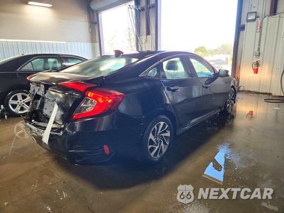 Trzecie zdjęcie samochodu z tyłu: 2017 HONDA CIVIC EX VIN:19XFC2F75HE049988 - miniatura
