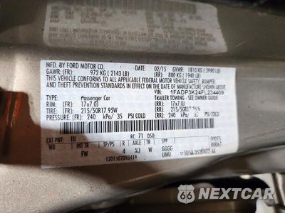 Zdjęcie 12 z 12 samochodu: 2015 FORD FOCUS SE VIN:1FADP3K24FL234409 - miniatura
