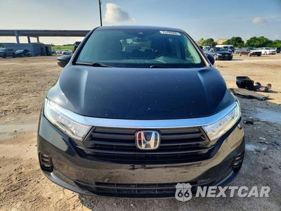 Piąte zdjęcie samochodu w środku: 2023 HONDA ODYSSEY EXL VIN:5FNRL6H65PB006642 - miniatura