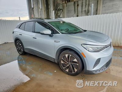 Czwarte zdjęcie samochodu z boku: 2021 VOLKSWAGEN ID.4 PRO VIN:WVGRMPE25MP043868 - miniatura
